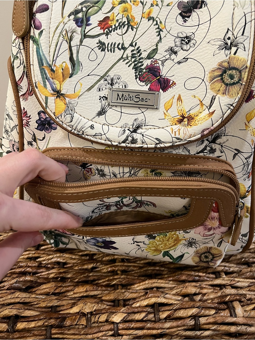 MultiSac Floral Backpack - Picture 6 of 10